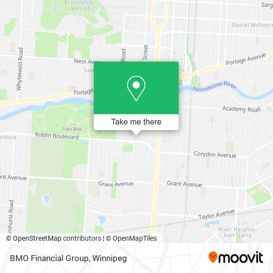 BMO Financial Group map