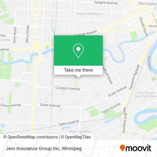 Jem Insurance Group Inc map