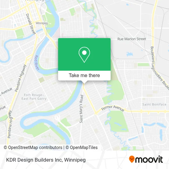 KDR Design Builders Inc map