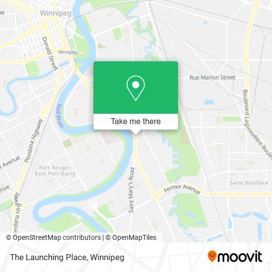 The Launching Place map