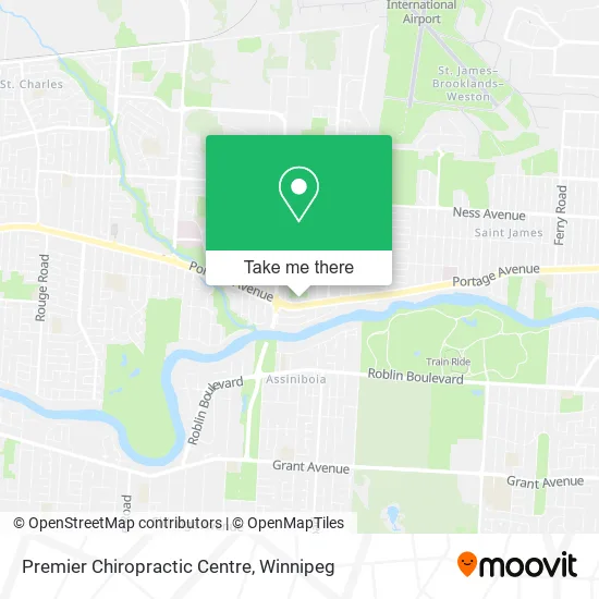 Premier Chiropractic Centre map