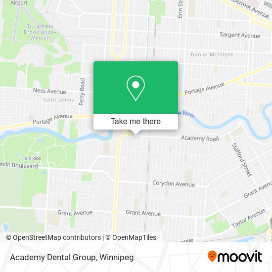 Academy Dental Group map