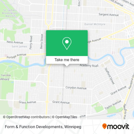 Form & Function Developments map