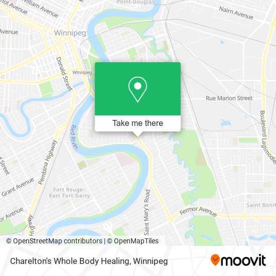 Charelton's Whole Body Healing map