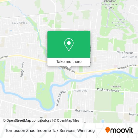 Tomasson Zhao Income Tax Services map