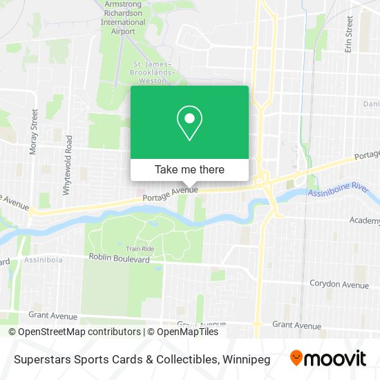 Superstars Sports Cards & Collectibles map