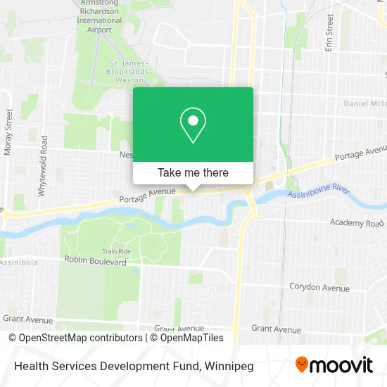 Health Services Development Fund map