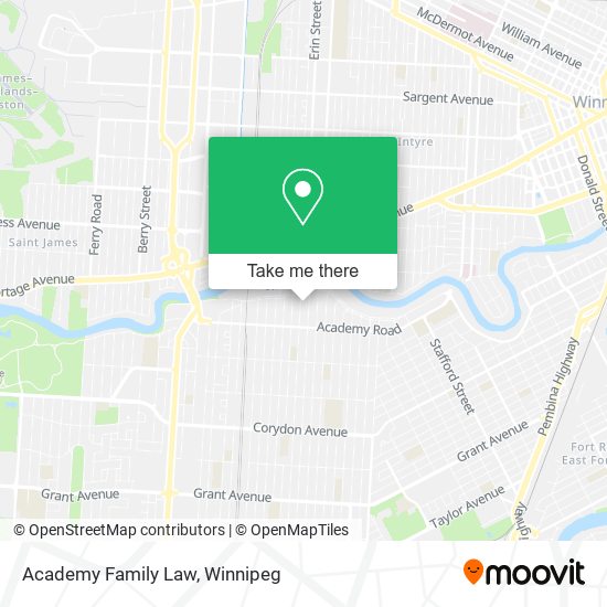 Academy Family Law map