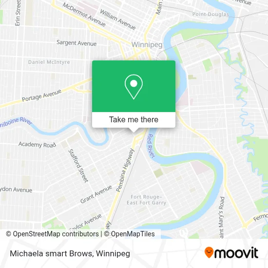 Michaela smart Brows map