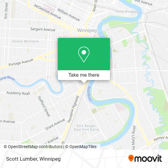 Scott Lumber map