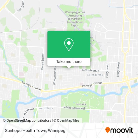 Sunhope Health Town map