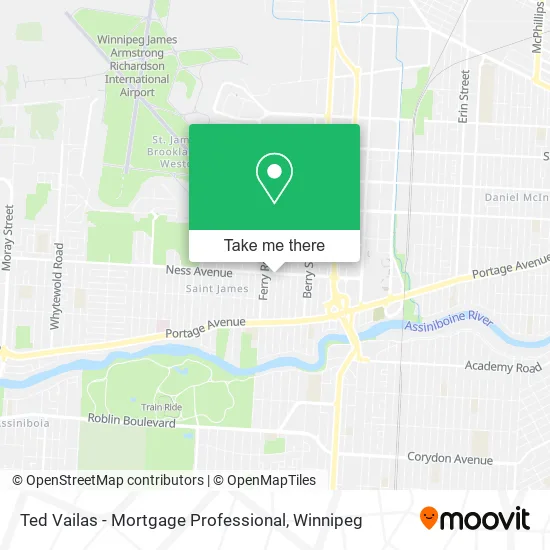 Ted Vailas - Mortgage Professional map