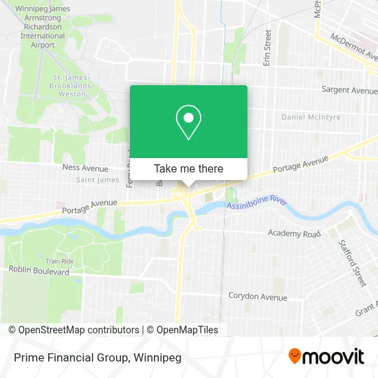 Prime Financial Group map