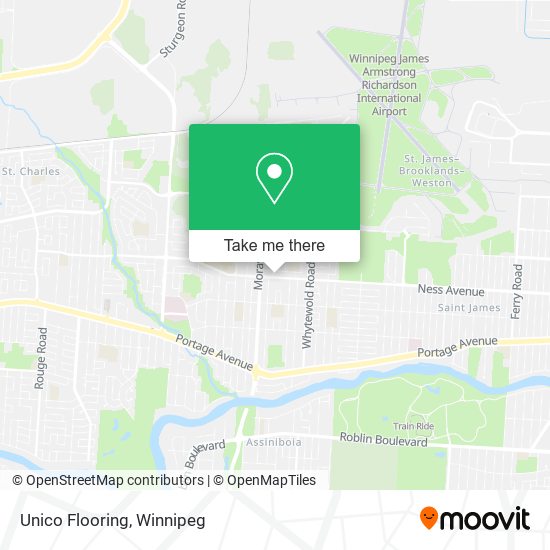 Unico Flooring map