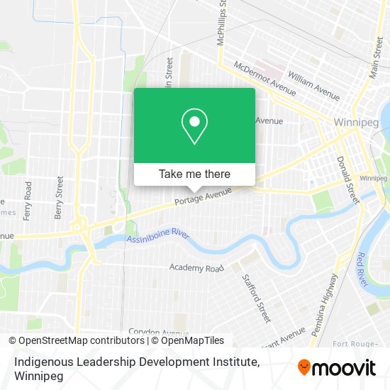 Indigenous Leadership Development Institute map