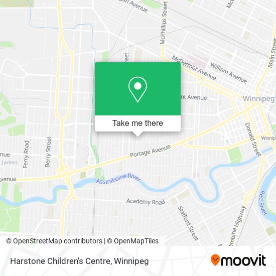 Harstone Children's Centre map
