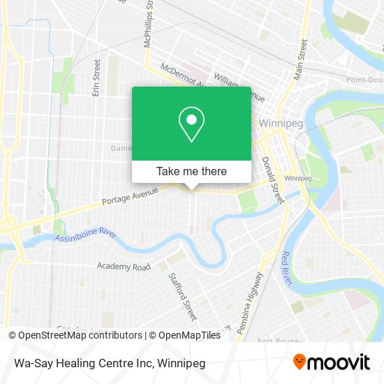 Wa-Say Healing Centre Inc map