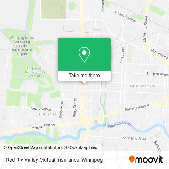 Red Riv Valley Mutual Insurance map