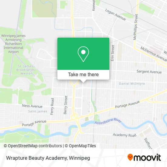 Wrapture Beauty Academy map