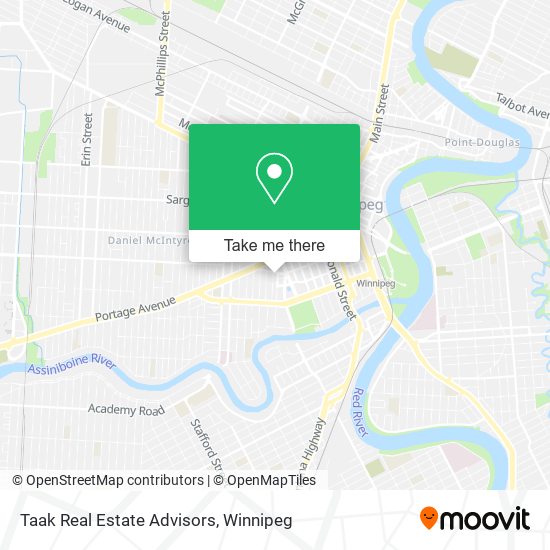 Taak Real Estate Advisors map