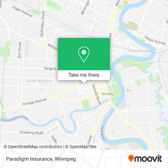 Paradigm Insurance map