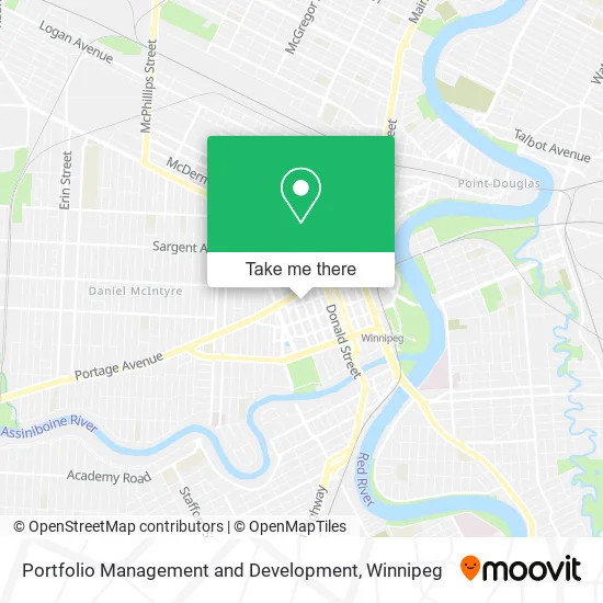 Portfolio Management and Development map