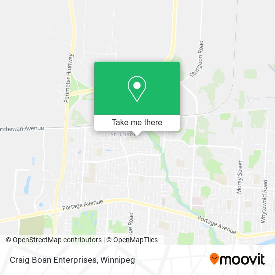 Craig Boan Enterprises map