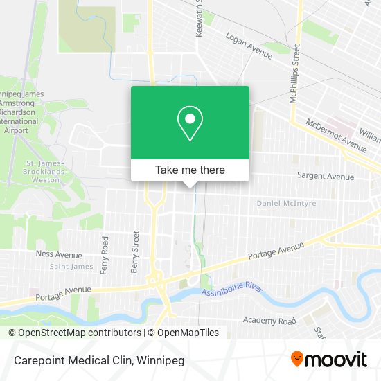 Carepoint Medical Clin map