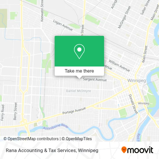 Rana Accounting & Tax Services map