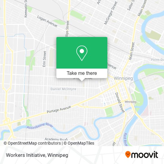 Workers Initiative map