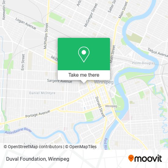 Duval Foundation map