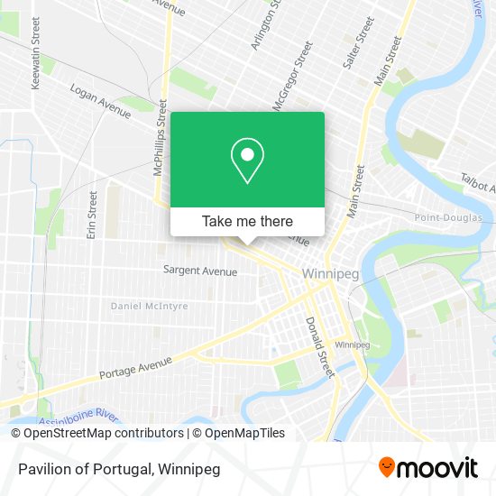Pavilion of Portugal map