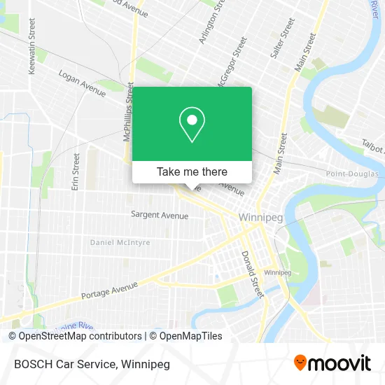 BOSCH Car Service map