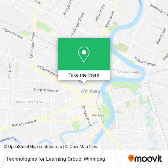 Technologies for Learning Group map