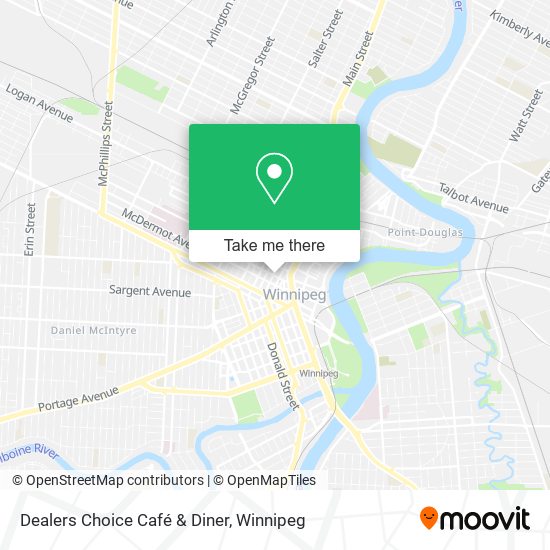 Dealers Choice Café & Diner map