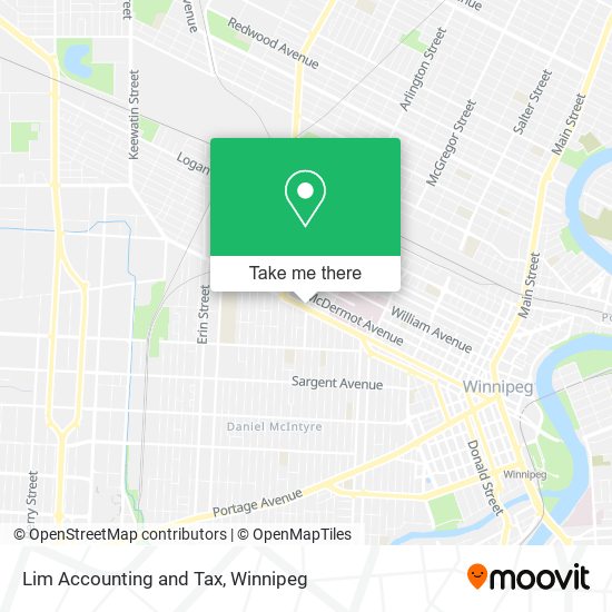 Lim Accounting and Tax map