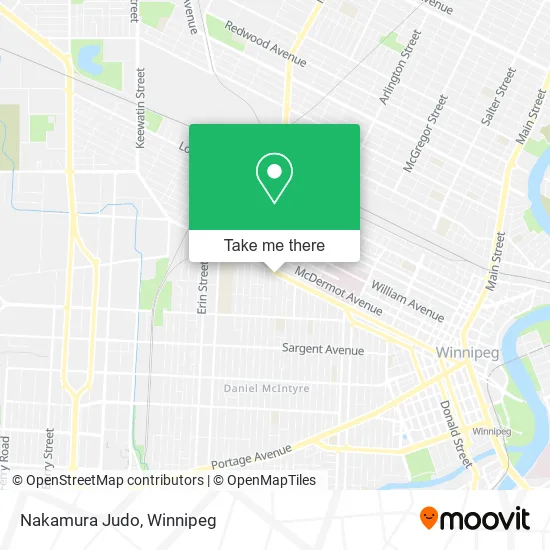 Nakamura Judo map