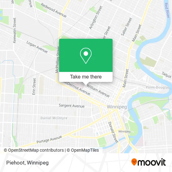 Piehoot map
