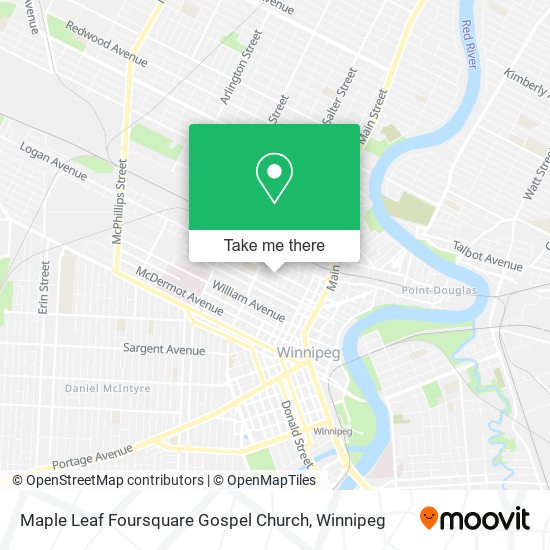 Maple Leaf Foursquare Gospel Church map