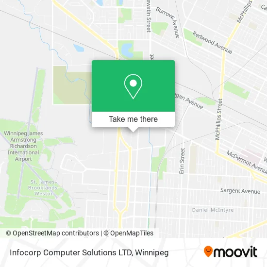 Infocorp Computer Solutions LTD map