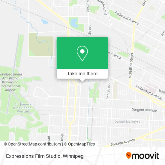 Expressions Film Studio map