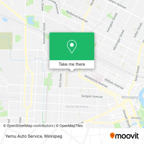 Yemu Auto Service map