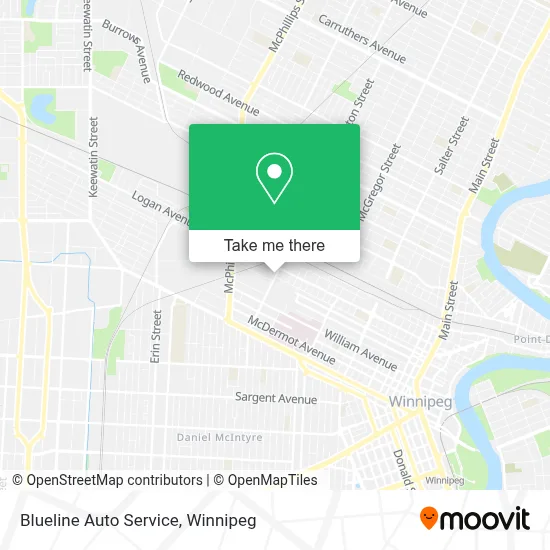 Blueline Auto Service map