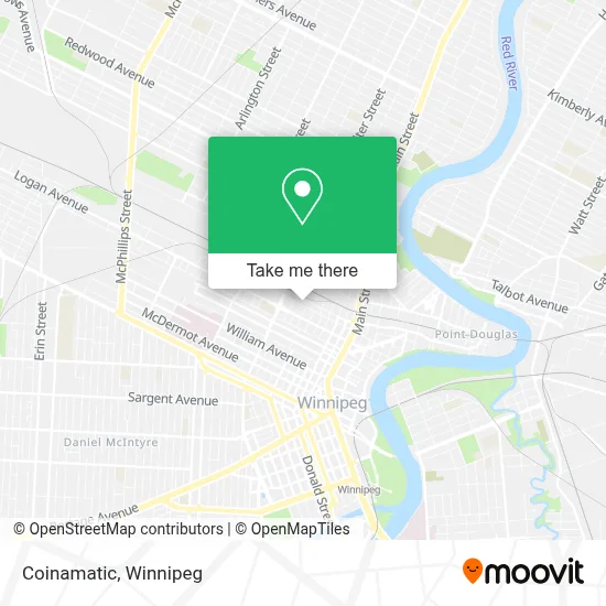 Coinamatic map
