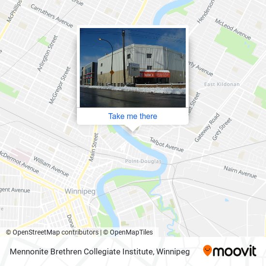 Mennonite Brethren Collegiate Institute plan