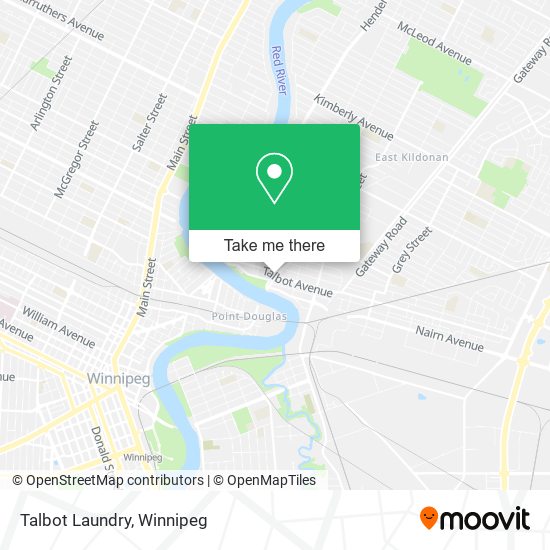 Talbot Laundry map