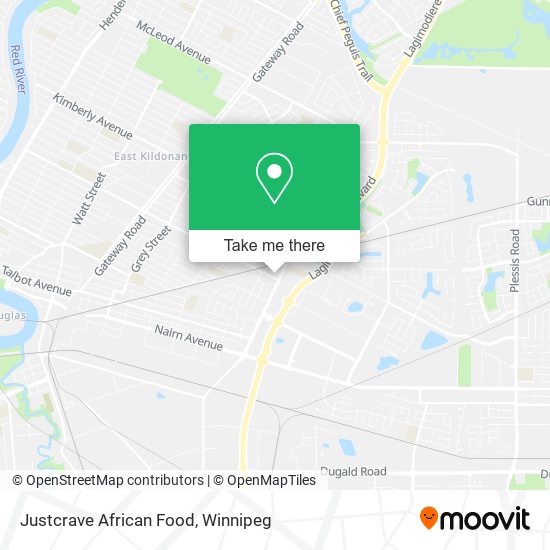 Justcrave African Food map