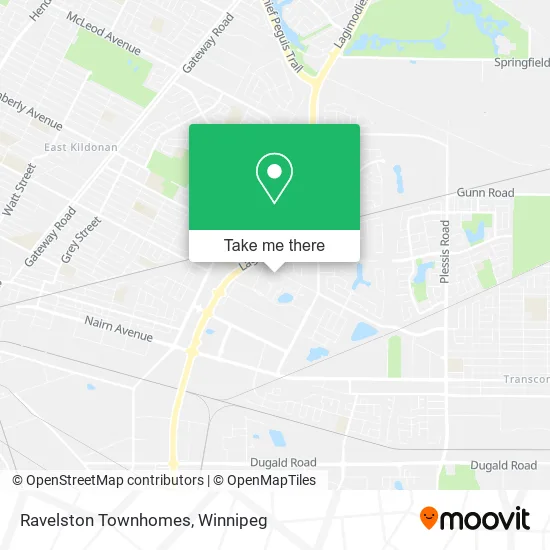 Ravelston Townhomes map