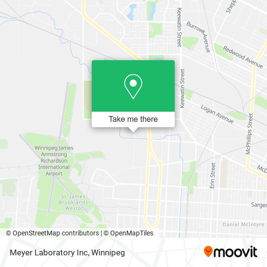 Meyer Laboratory Inc map