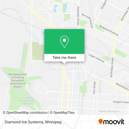 Diamond Ice Systems map